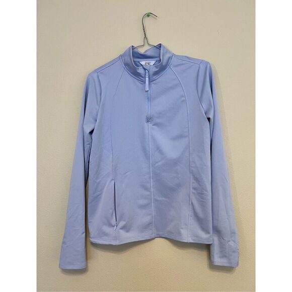 Athleta Other - Athleta Girl Serenity Blue Periwinkle Blue Activate Half Zip Long Sleeve Top XXL